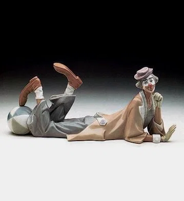 Clown by Lladro — Porcelain Figurine