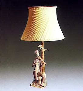【美品】LLADRO ピエロ　バイオリン　少年 スペインLLADRO(リヤドロ)社の陶器人形の置物『フィギュリン