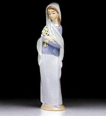 Lladro - Girl With Calla Lilies 1969-98