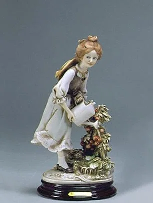 Watering by Giuseppe Armani — Sculpture