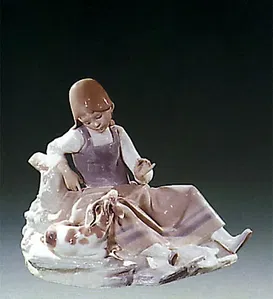 Lladro - Girl with Goat 1971-78