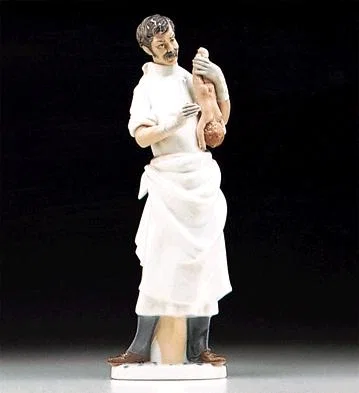 Obstetricain 1971-93 by Lladro — Porcelain Figurine