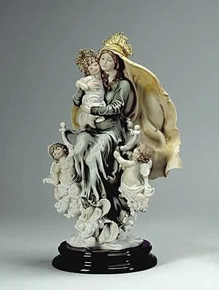 Madonna And Jesus by Giuseppe Armani — Sculpture