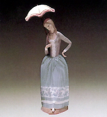 Lladro - Woman with Umbrella 1972-81