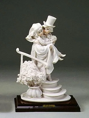 Young Bride And Groom by Giuseppe Armani