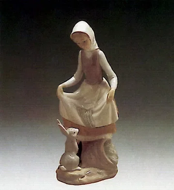 Rabbits Food 1972-93 by Lladro — Porcelain Figurine
