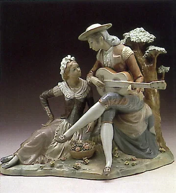 Typical Group 1974-79 by Lladro — Porcelain Figurine