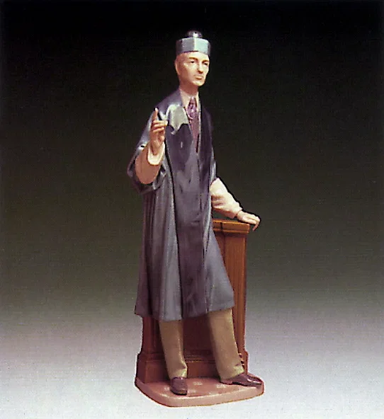 The Barrister 1974-85 by Lladro — Porcelain Figurine