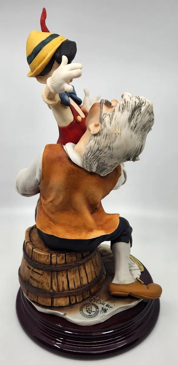 Pinocchio And Gepetto - A Father's Love Hand Signed by Giuseppe