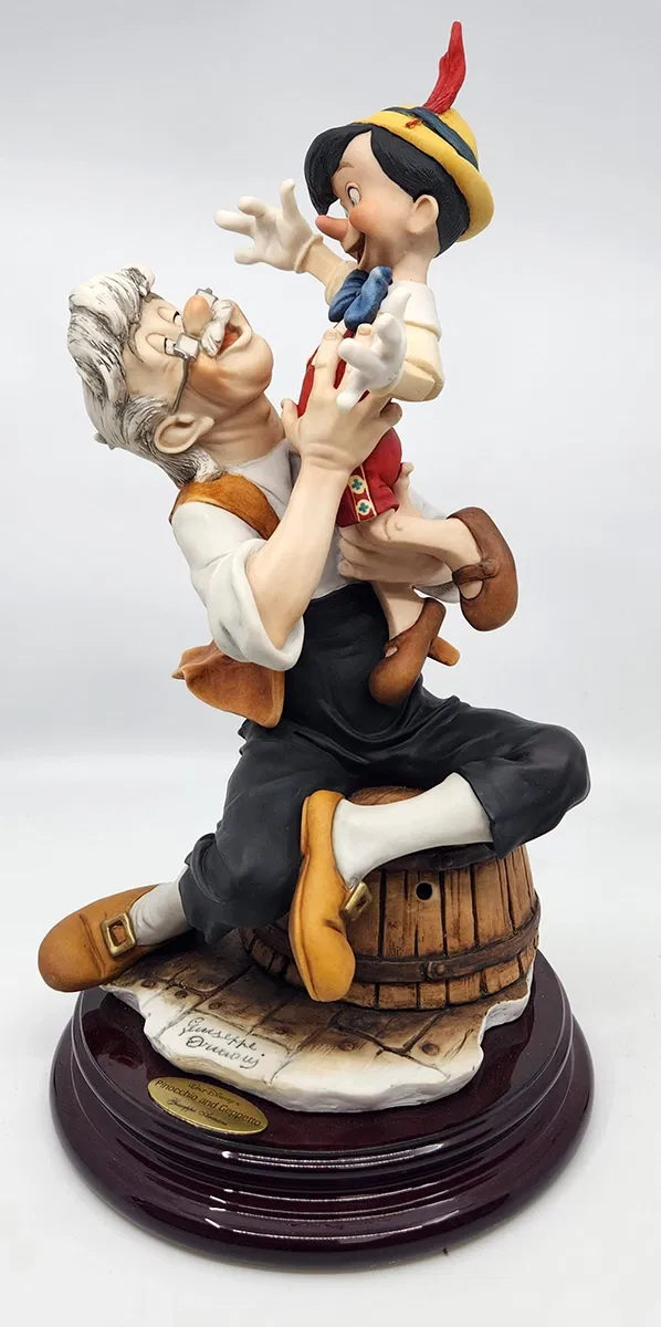 Pinocchio And Gepetto - A Father's Love Hand Signed by Giuseppe