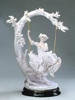 Giuseppe Armani - Young Lady On Swing