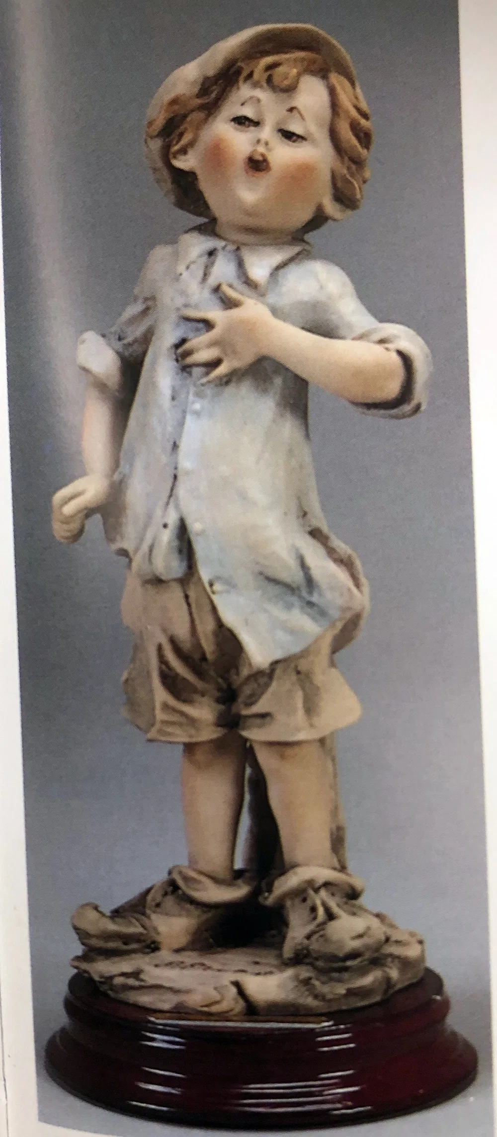 Singing Boy by Giuseppe Armani — Sculpture
