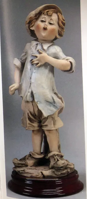 Singing Boy by Giuseppe Armani | Elegant Porcelain Figurine
