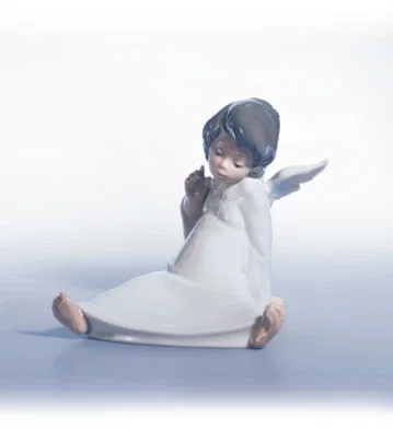 Wondering Cherub by Lladro — Porcelain Figurine
