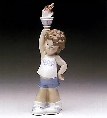 Olympic Puppet 1977-83 by Lladro — Porcelain Figurine