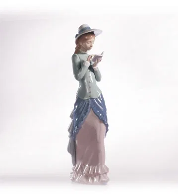 Readin2 - Open Box by Lladro — Porcelain Figurine