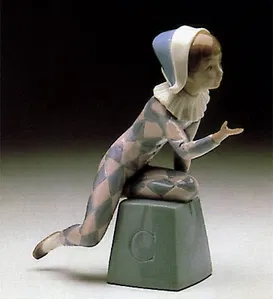 Lladro - Harlequin Letter C 1980-85