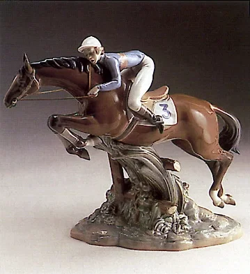 Jockey 1980-85 by Lladro — Porcelain Figurine