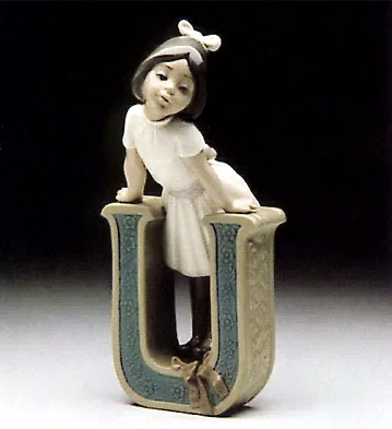 Vowel U - Open Box by Lladro — Porcelain Figurine