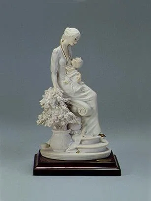 Maternity With Flowers by Giuseppe Armani