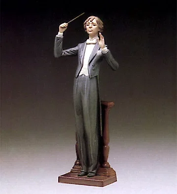 Music Maestro Please 1984-88 by Lladro — Porcelain Figurine