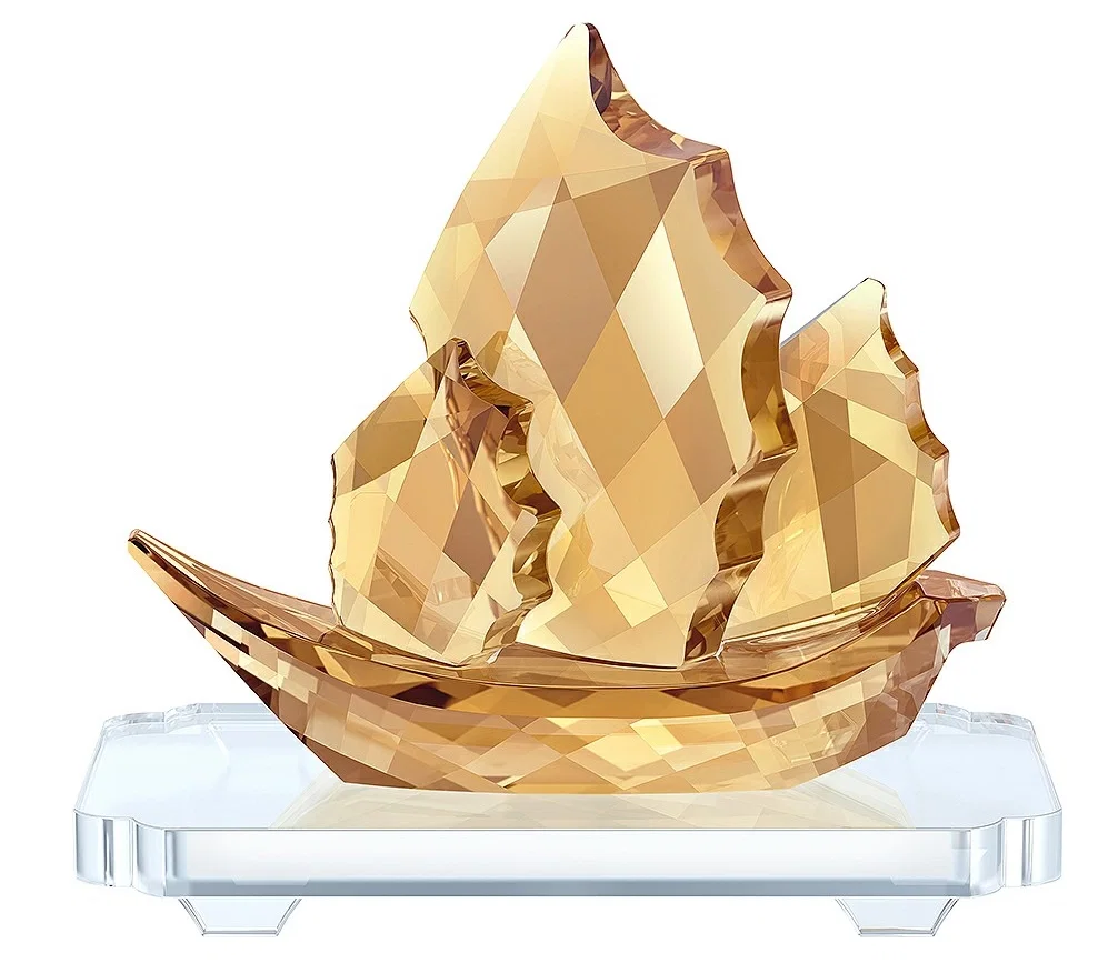 Sailing Junk by Swarovski Crystal — Crystal