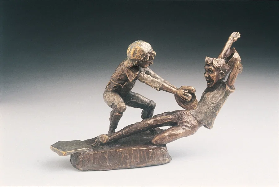Close Call by Mark Hopkins — Bronze Sculpture