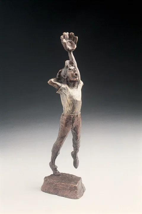 I'VE GOT IT by Mark Hopkins — Bronze Sculpture