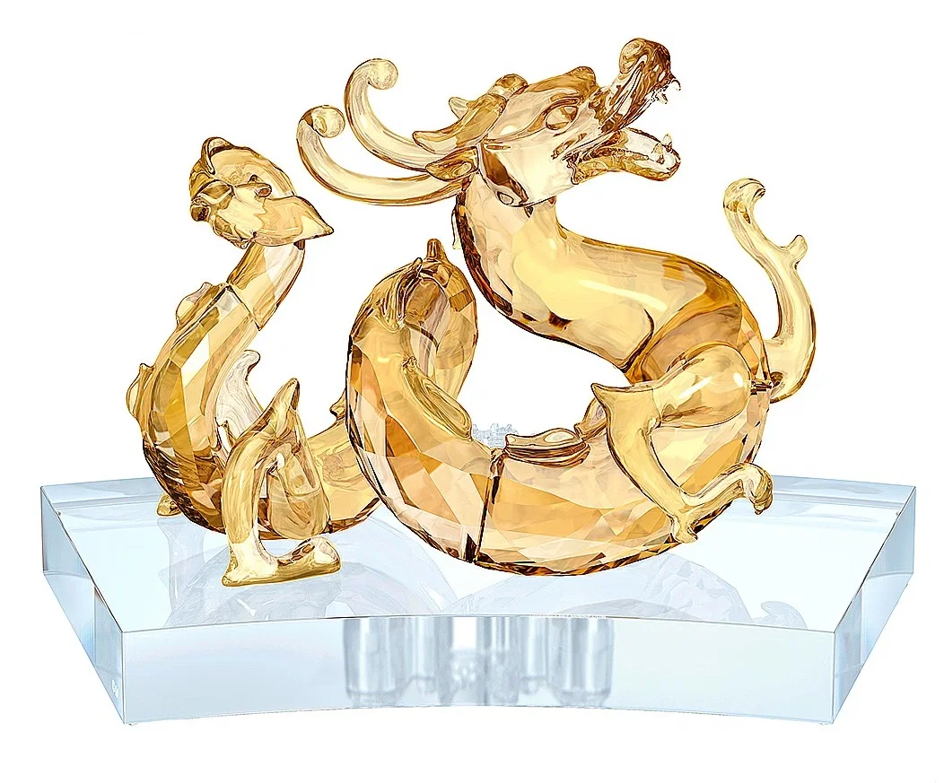 Chinese Zodiac Dragon by Swarovski Crystal