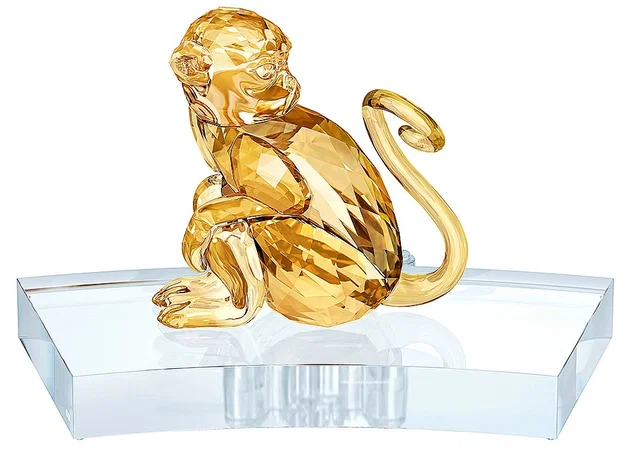 Chinese Zodiac Monkey by Swarovski Crystal | Fine Art Crystal Chinese Zodiac Monkey by Swarovski Crystal | Fine Art Crystal