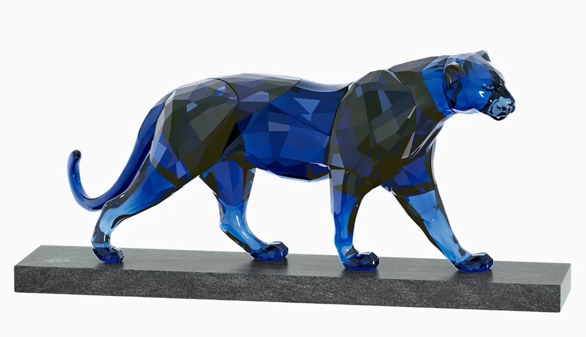 The Leopard by Swarovski Crystal — Crystal