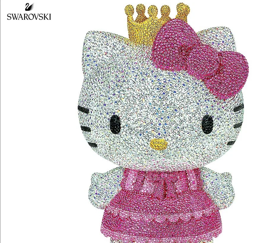 Myriad Hello Kitty Princess Limited Edition by Swarovski Crystal — Crystal