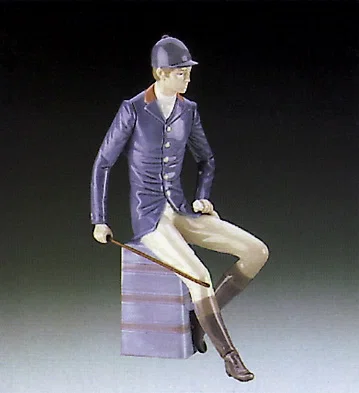 Gentleman Equestrian 1985-87 by Lladro — Porcelain Figurine