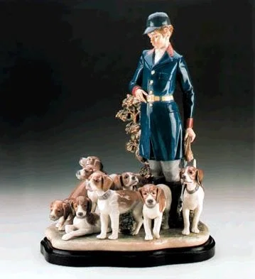 Master Of The Hounds Le3000 by Lladro — Porcelain Figurine