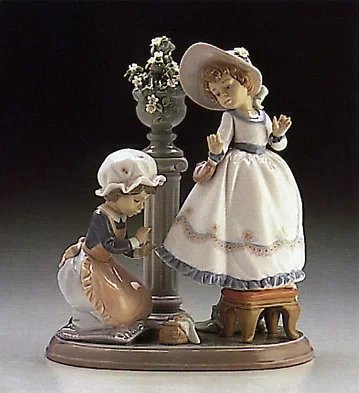 A Stitch In Time  1986-97 by Lladro — Porcelain Figurine