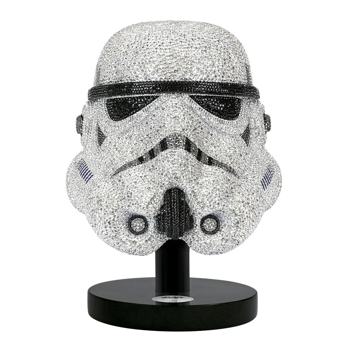 Myriad Star Wars Stormtrooper Helmet by Swarovski Crystal — Crystal