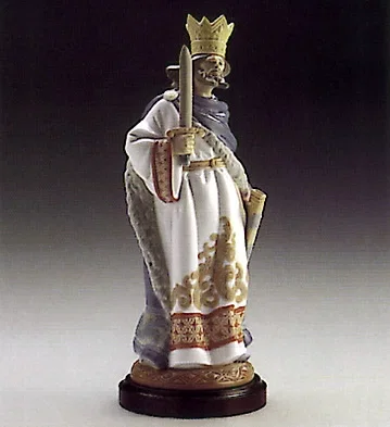 Rey De Espadas Le2000 1986-93 by Lladro — Porcelain Figurine
