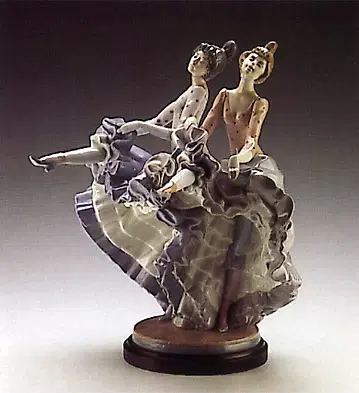 Lladro's Can Can — Porcelain Figurine Can Can by Lladro — Porcelain Figurine