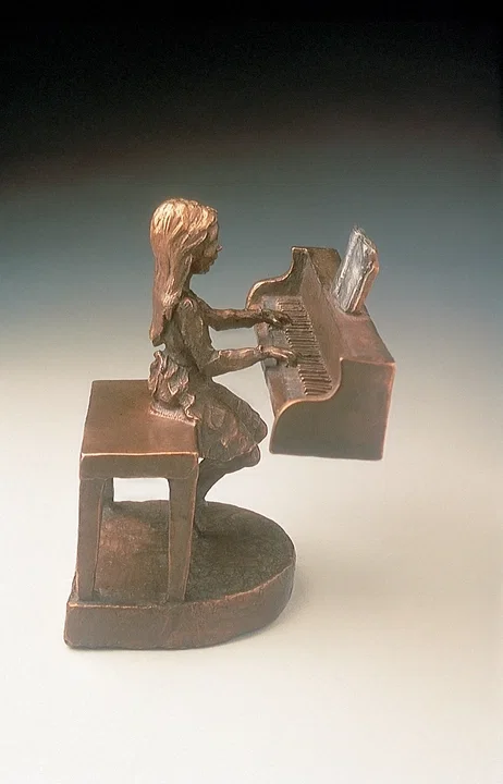 Practice by Mark Hopkins — Bronze Sculpture