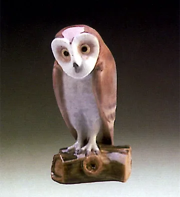 Barn Owl 1987-90 by Lladro — Porcelain Figurine