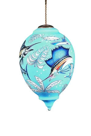 The Edith Collection - Tropical billfish Neqwa Ornament