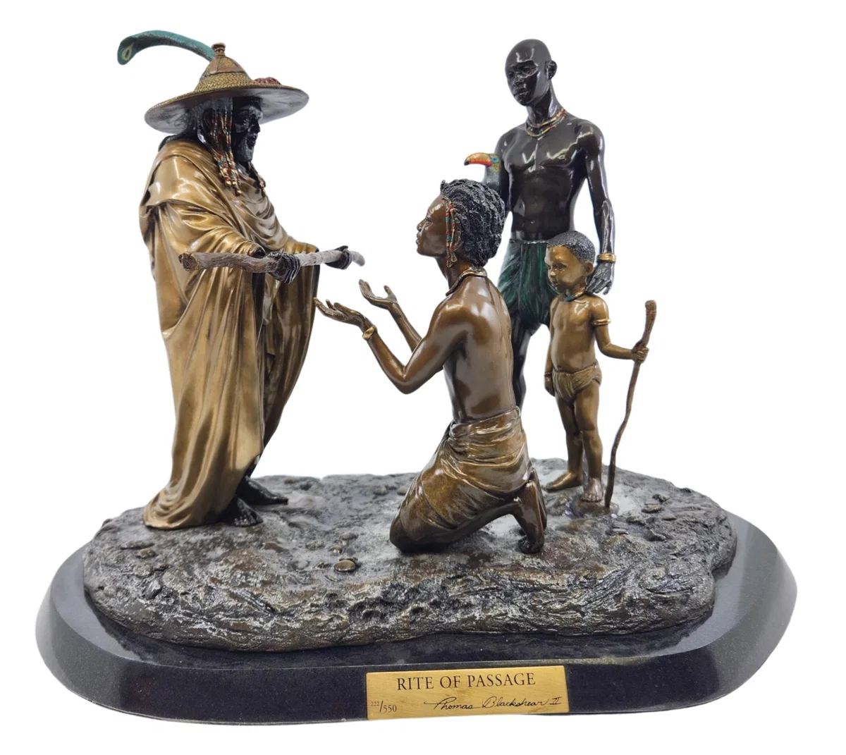 Rite Of Passage Bronze Legends by Ebony Visions