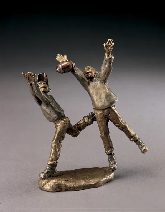 Goin' Long by Mark Hopkins — Bronze Sculpture
