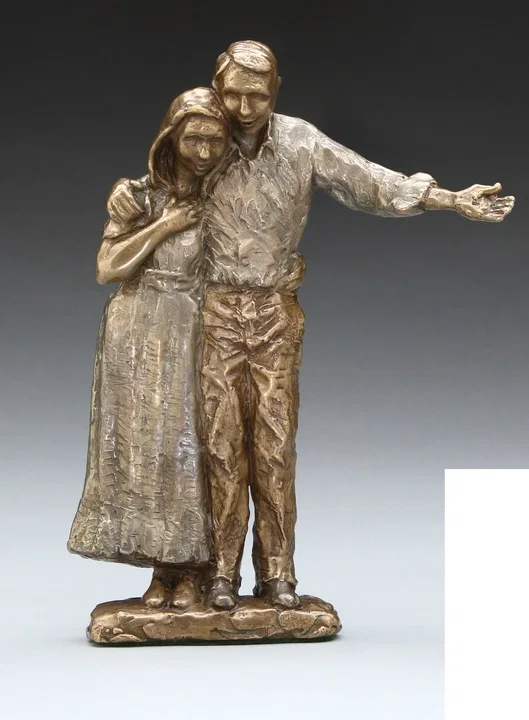 Proud Parents by Mark Hopkins — Bronze Sculpture