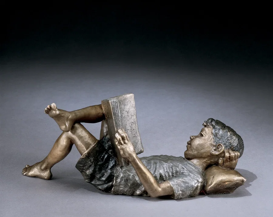 Tall Tales by Mark Hopkins — Bronze Sculpture