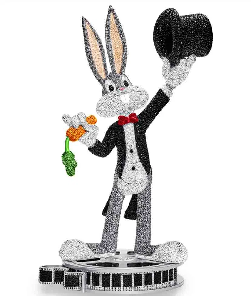 Myriad Looney Tunes - Bugs Bunny by Swarovski Crystal | Limited