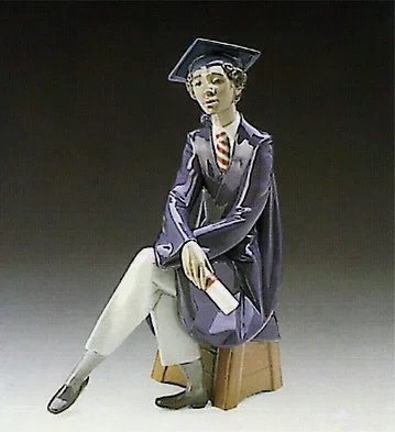 Only The Beginning 1989-96 by Lladro Black Legacy — Porcelain Figurine