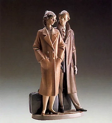 Sad Parting 1989-91 by Lladro — Porcelain Figurine