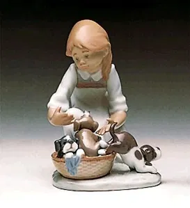 Lladro - Joy In A Basket 1989-97