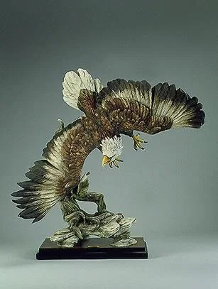 Sky Watch/eagle by Giuseppe Armani — Sculpture